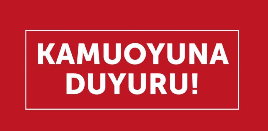 Afyon Belediyesi’nden önemli duyuru