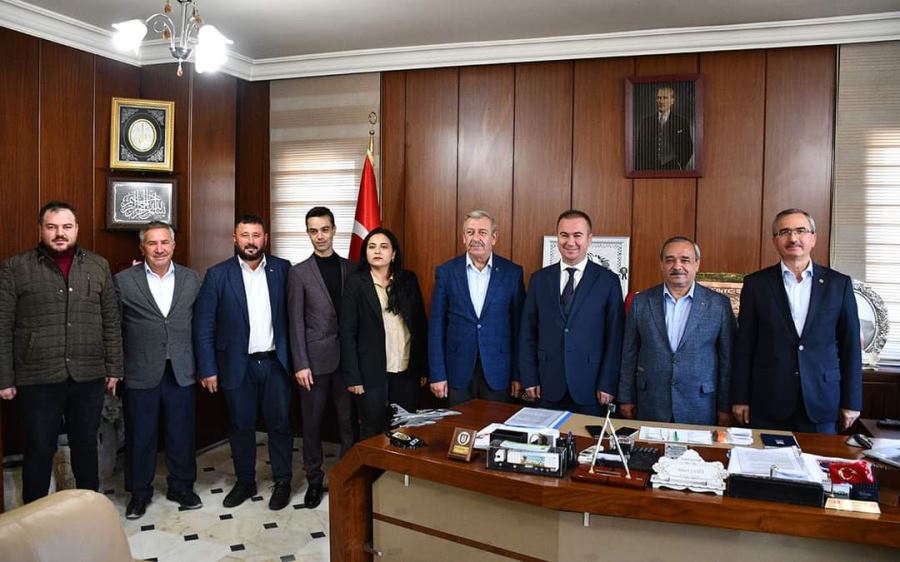 Ak Partili Uçar’dan Başkan Şahin’e hayırlı olsun ziyareti