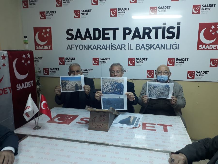 Saadet Partili Ayva; “Parke taşı festivali yapın” 