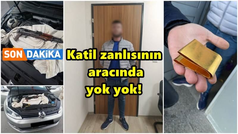 Kuyumcu soyguncusu katil Afyon’da yakalandı