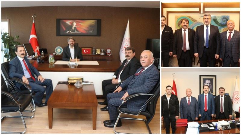 Başkan Sarı huzurevi projesi ile ilgili Ankara’da temaslarda bulundu