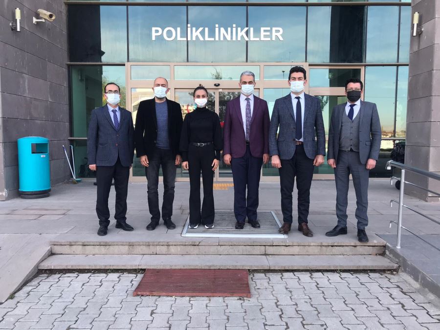 Sağlık müdürlüğünden Şuhut Devlet Hastanesi’ne ziyaret