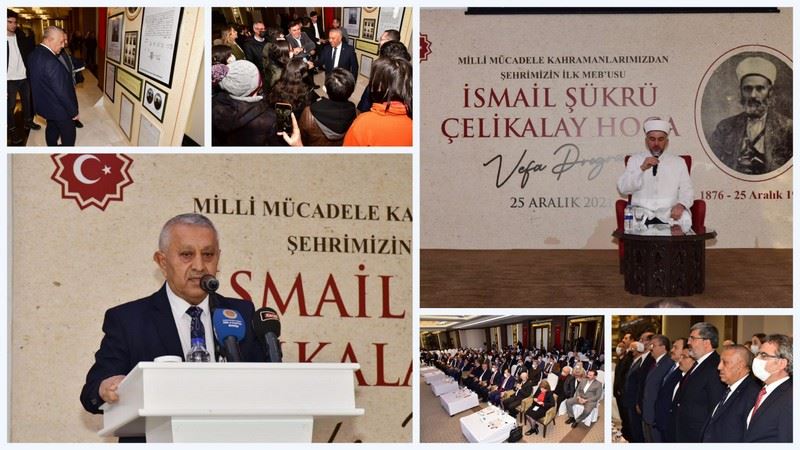 İsmail Şükrü Çelikalay’a vefa programı düzenlendi