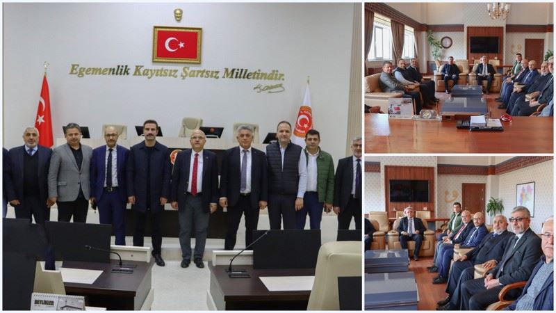 Başkan Çoban Kastamonulu Heyeti ağırladı