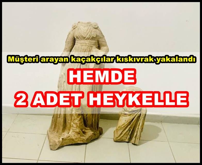 Müşteri arayan kaçakçılar kıskıvrak yakalandı