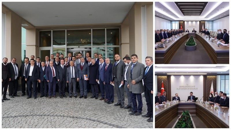 Ak Parti Heyeti Ankara?dan heybesi dolu dönüyor