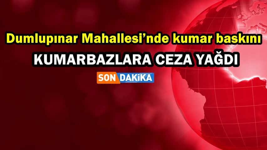 Kumarbazlara ceza yağdı