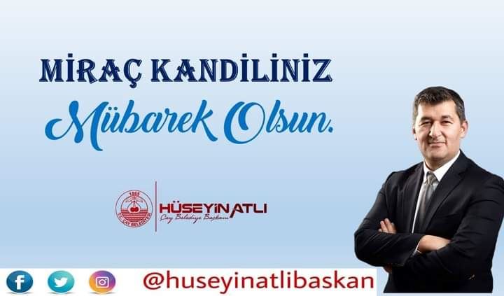 Başkan Atlı’dan Miraç Kandili mesajı