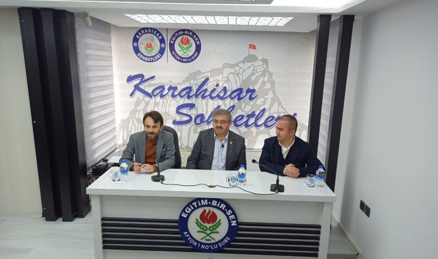 Yurdunuseven ve Uluçay Karahisar Sohbetleri’ne konuk oldu