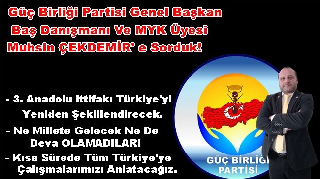 Muhsin Çekdemir: “Ülkem ve Milletim için ne görev verilirse yapmaya hazırım”