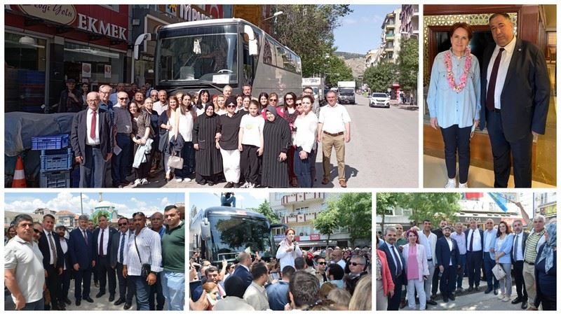 İyi Parti İl Başkanı Mısırlıoğlu Burdur’da Akşener ile görüştü