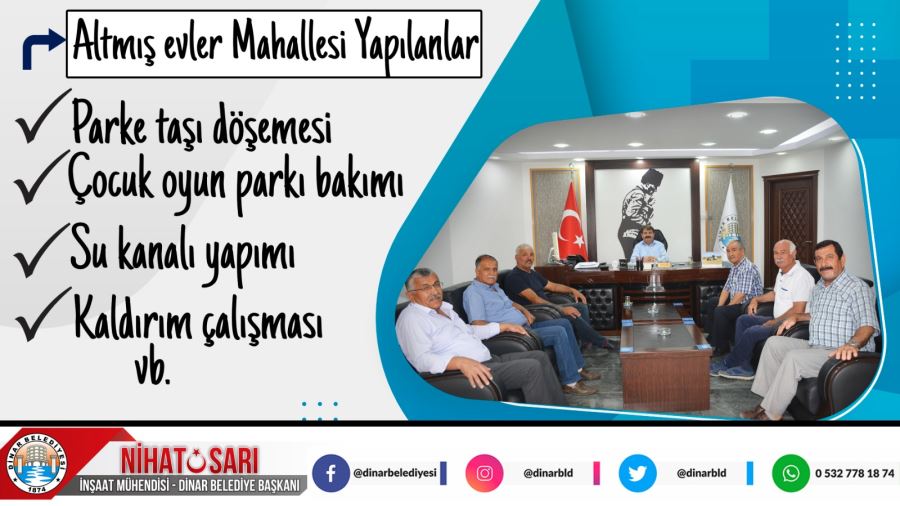 Başkan Sarı: “Halkımız her şeyin en iyisini hak ediyor”