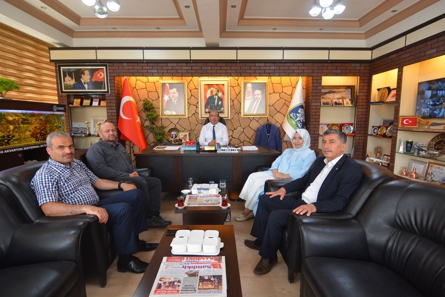 Ak Parti Heyeti’nden Başkan Çöl’e ziyaret