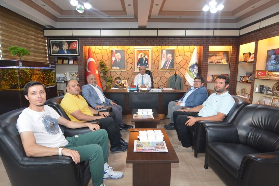 Gençlik Spor İl Müdürü Kasapoğlu’ndan Başkan Çöl’e ziyaret