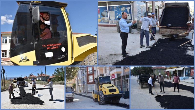 Dazkırı’da altyapı ve üst çalışmaları tüm hızıyla devam ediyor