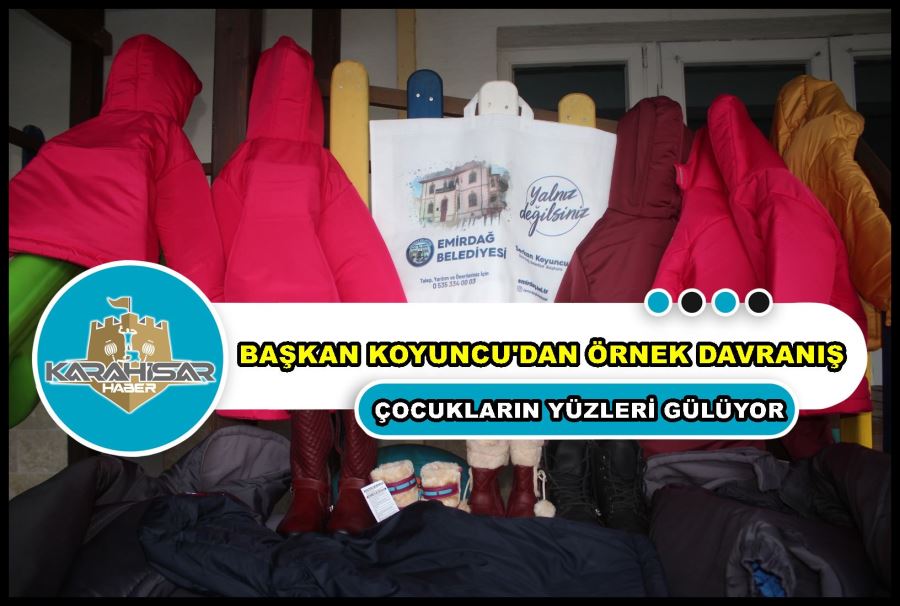 Emirdağ’da çocukların yüzleri gülüyor