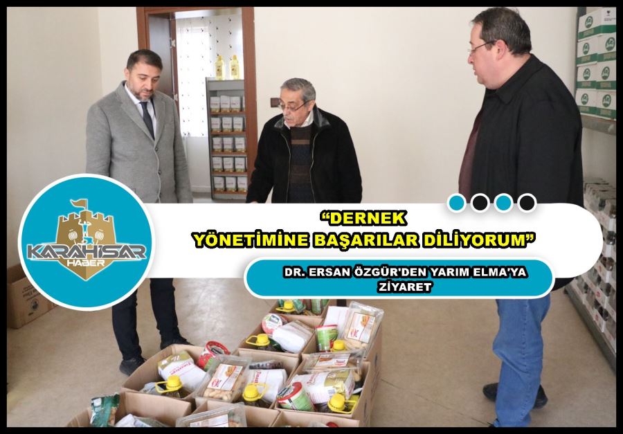 Özgür: “Dernek yönetimine başarılar diliyorum”