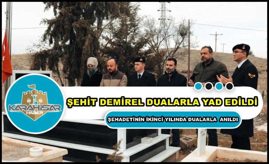 Şehit Demirel dualarla yad edildi