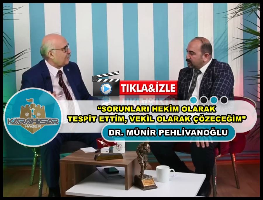 Pehlivanoğlu: “Sorunları hekim olarak tespit ettim vekil olarak çözeceğim”