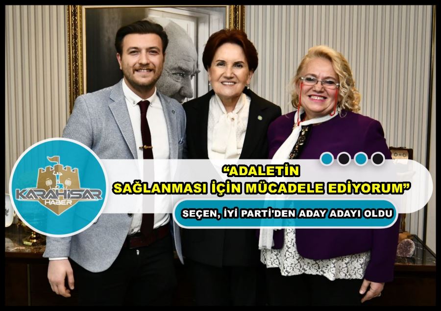 Seçen: “Adaletin sağlanması için mücadele ediyorum”