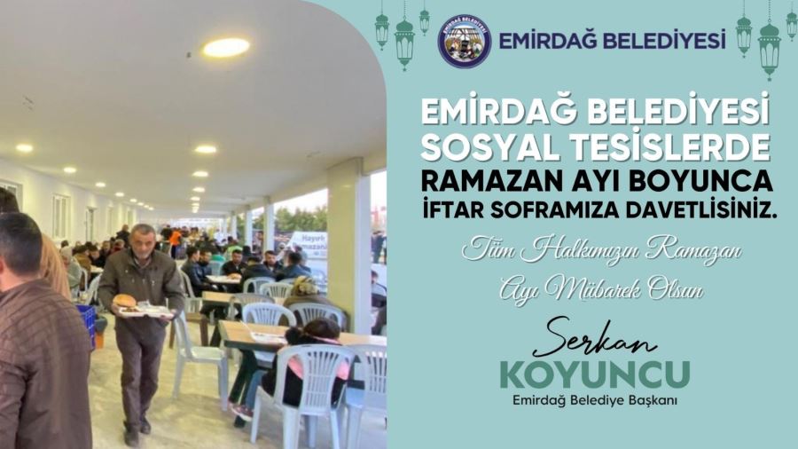 Başkan Koyuncu: “Ramazan Ayı’nın bereketini şehrimize yansıtmak istiyoruz”