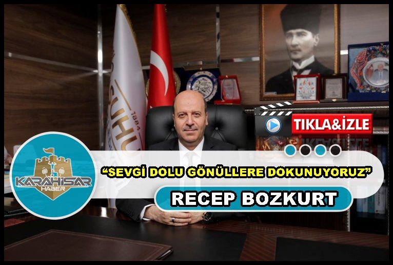 Başkan Bozkurt: “Sevgi dolu gönüllere dokunuyoruz”