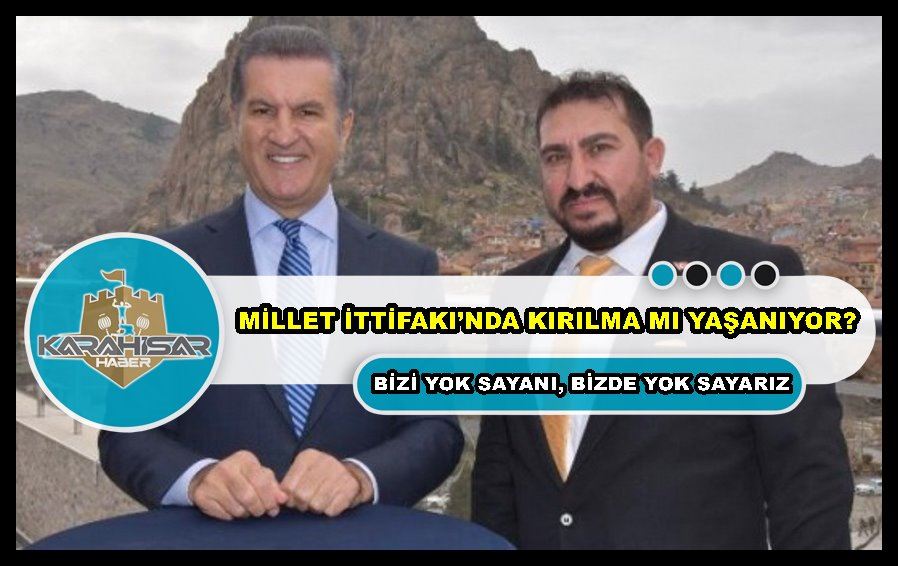 Afyon Millet İttifakı’nda kırılma mı yaşanıyor?