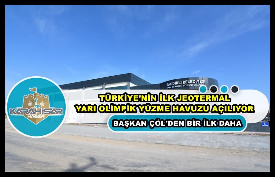 Türkiye’nin ilk jeotermal yarı olimpik yüzme havuzu açılıyor