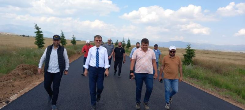 İl Özel İdaresi yolların onarım çalışmalarına hızla devam ediyor