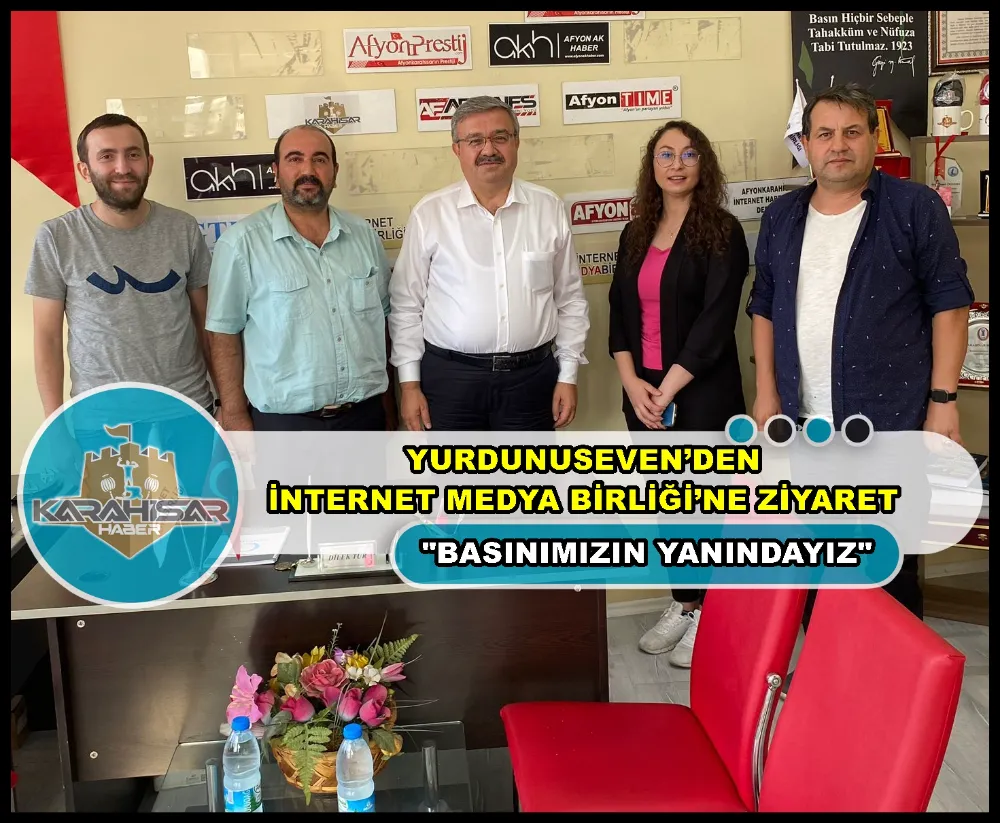 Yurdunuseven’den İnternet Medya Birliği’ne ziyaret