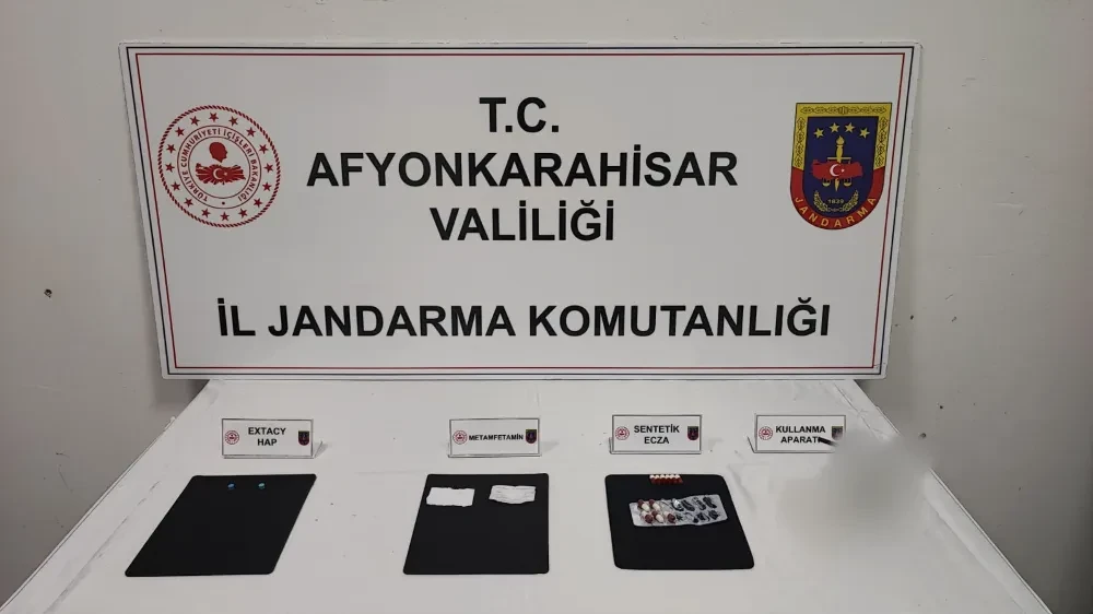Afyonkarahisar’da Jandarmadan Uyuşturucu Operasyonu