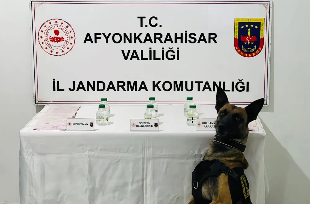 Afyonkarahisar’da Jandarmadan Uyuşturucu Operasyonu