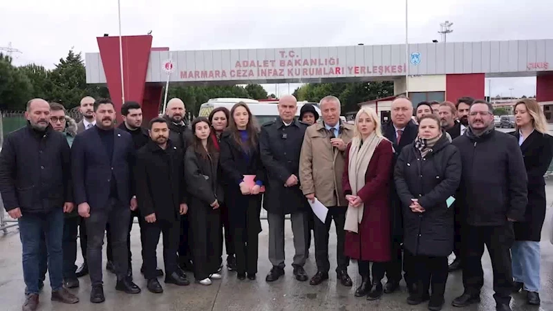 İYİ Parti Heyeti Silivri Cezaevi