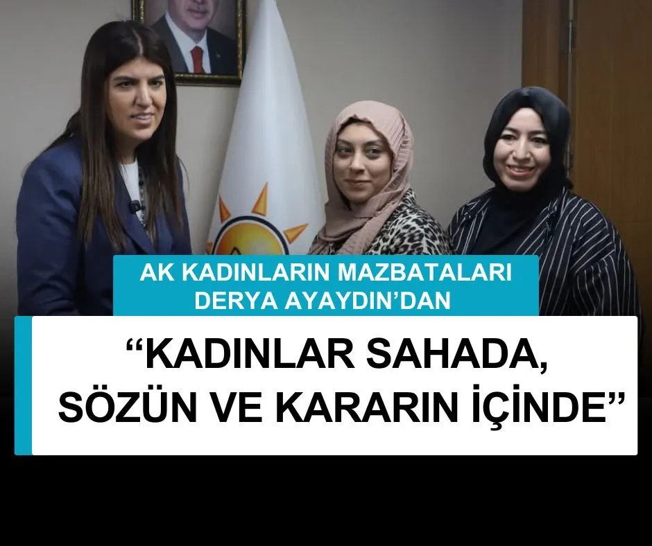 BAŞKAN ÇENGEL, “KADINLAR SAHADA, SÖZÜN VE KARARIN İÇİNDE”